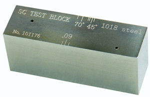 Блоки тарировки СК ультразвуковые, блоки проверки точности калибровки толщины, блок теста АСТМ СК Э164