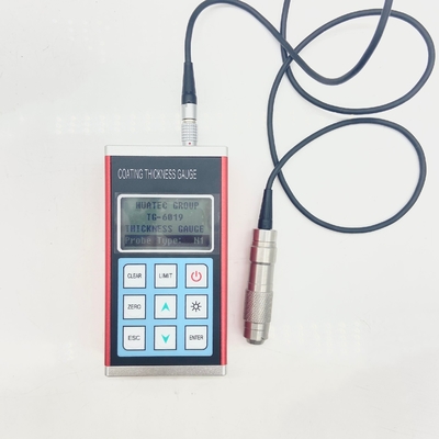 Various probes optional probe auto matching Metal Shape Coating Thickness Gauge