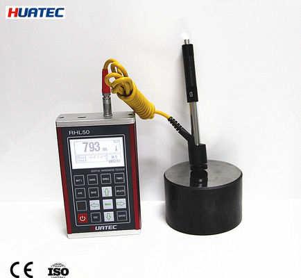 RHL50 LCD Leeb Tester Hardness Tester Rechargeable Digital Hardness Meter для металлической заготовки