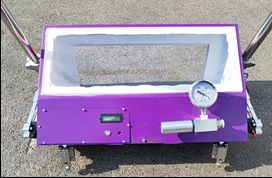 HC1400-LED с экономией рабочей силы вакуумная коробка для проверки утечек с ходовыми колесами и вспомогательным прутом для проверки сварки