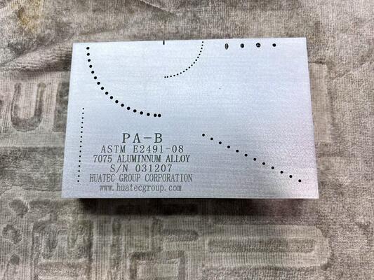 ASTM E2491 Фазовый массив типа B блок калибровки блок - служба NDT