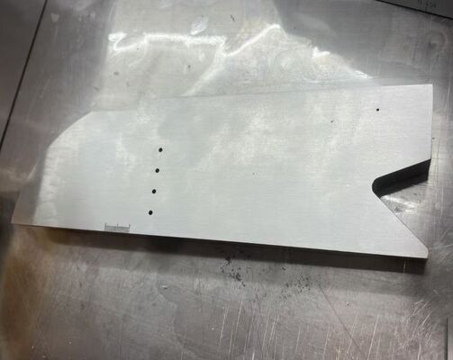Калибровочный блок радиуса фазового массива с 63 SDH через отверстия для ультразвукового тестирования