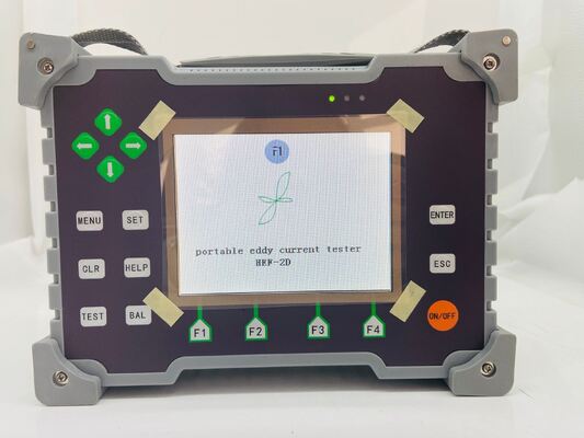 HEF-2D портативное многофункциональное оборудование для вихретоковых испытаний 5,7-дюймовый ЖК-детектор дефектов металла для аэрокосмической нефтехимической промышленности