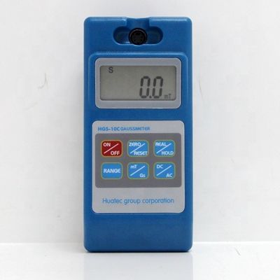 Популярный электронный голубой ручной метр гаусса HGS-10C цифров