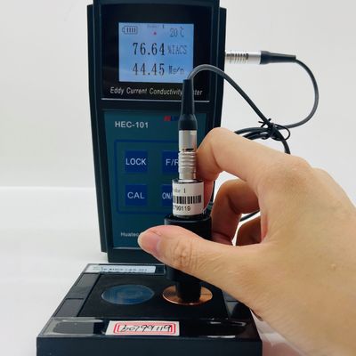 HEC-101 60KHz Эдди Тест электропроводности тока % IACS MS/m Двойной блок Авто Компенсация температуры Алюминиевый медный сплав Проводимость измеритель