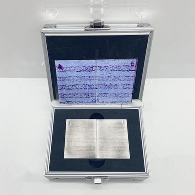 Испытательный блок для сравнения проникновения YM-A для калибровки чувствительности и контроля качества пенетрантного контроля