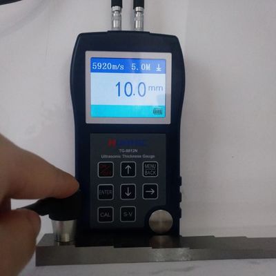 HUATEC TG-8812 Усовершенствованный ультразвуковой толщиномер с диапазоном 0,55-500 мм высокой точностью и Bluetooth