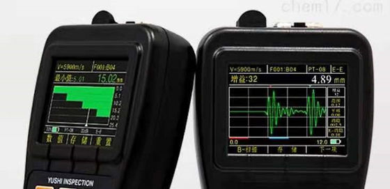 TG-5100D высокоточный портативный A-SCAN & B-SCAN OLED дисплей с ультразвуковым толщиномером