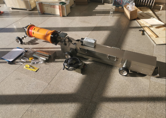 HUATEC X Ray Pipe Crawler Machine Диаметр трубы Диапазон обнаружения диапазона 400-1100 мм
