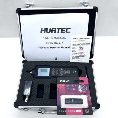 HG-219 портативный вибрационный анализатор с подшипником детектор неисправностей сборщик данных с электронным стетоскопом