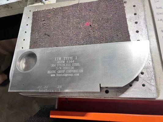 IIW TYPE 1 UT Калибровочный блок из углеродистой стали