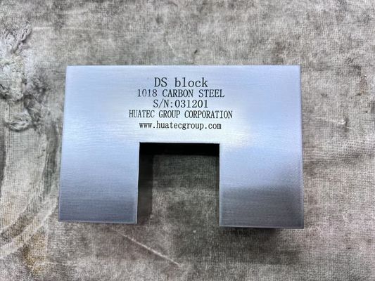 Блок калибровки AWS D1.1/D1.1M-2015 для продольного расстояния и чувствительности