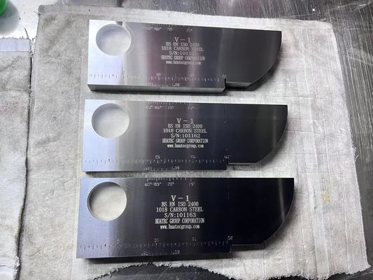 CS NDT Калибровочный блок IIW V1 для неразрушающего контроля