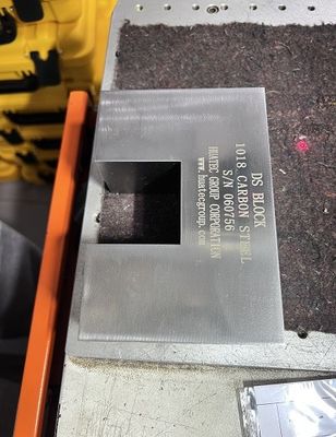 Блок калибровки AWS D1.1/D1.1M-2015 для продольного расстояния и чувствительности