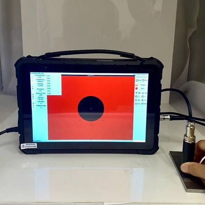 HEF-CC100 портативная система обнаружения вихревого тока с сенсорным экраном