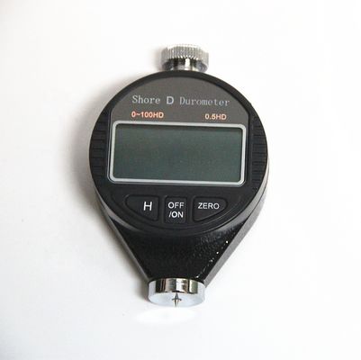 Цифровой дюрометр береговой твердости с диапазоном измерений 0-100HA с разрешением 0.1 и тестером твердости береговой твердости стандартов DIN53505