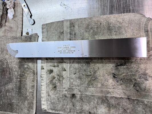 Калибровка радиуса PAUT IIW блок ISO 19675 метрический