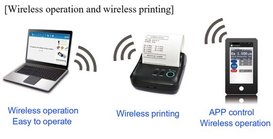 SRT-6610 Цветной ЖК-дисплей 13 параметров Беспроводной синхронный мобильный телефон APP Поверхностный гравийный счетчик