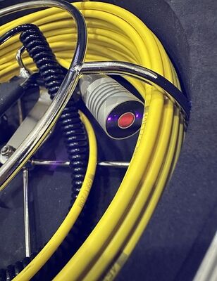 DG-800 Высокодетализированный УФ-светодиодный эндоскоп для обнаружения трубопроводов воды, нефти и газа