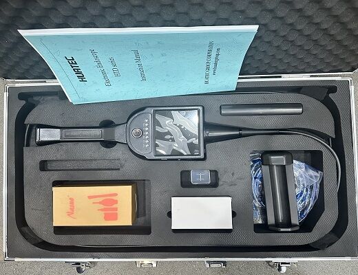 HTD-D6 высокая яркость светодиодного освещения Промышленный электрический эндоскоп с диаметром зонды 6 мм