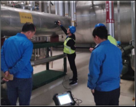 HEF-17B Импульсный вихревый ток проверка толщины стенки металлической трубы за пределами слоя облицовки Инструмент обнаружения