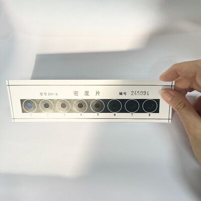 Просмотр пленки световой плотности с сертификатом калибровки