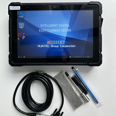 HEF-CC100 Интеллектуальный цифровой детектор дефектов на водовороте 10,1 дюйма Капацитивный сенсорный экран DSP FPGA Технология Автоматический тест генерации отчетов