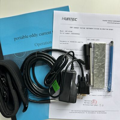 Многоканальный цифровой интеллектуальный портативный многофункциональный вихретоковый дефектоскоп с сенсорным экраном