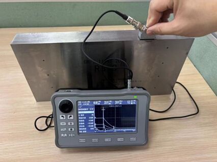 Переносной детектор дефектов металлов FD-500mini с функцией DAC/AVG для промышленной НДТ