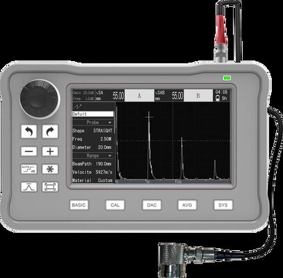 Переносной детектор дефектов металлов FD-500mini с функцией DAC/AVG для промышленной НДТ