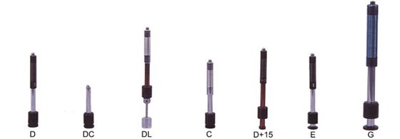 Портативный твердомер Leeb в металлическом корпусе, многократное преобразование твердости