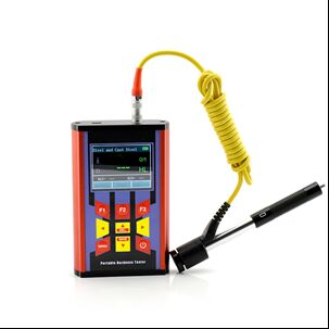 Портативный твердомер Leeb в металлическом корпусе, многократное преобразование твердости