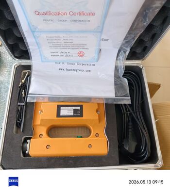 HCDX-220 Легкий электромагнитный детектор дефектов AC Yoke Двойной источник питания Проверяющий дефекты стальных конструкций