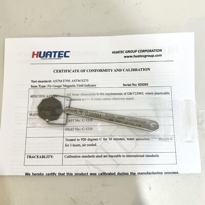 Пиковый индикатор ASTM Полевой индикатор Магнитный пиковый индикатор ASTME709 MPI Испытание