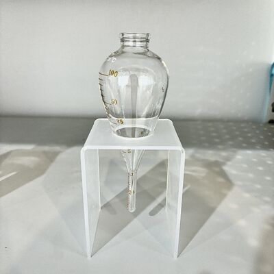 Калиброванная центрифужная колба грушевидной формы с подставкой Детектор концентрации суспензии магнитных частиц ASME BPVC Стандартная пробирка MPI